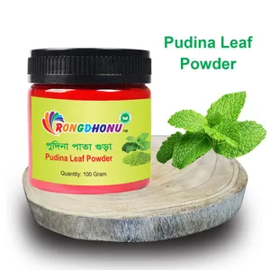 Rongdhonu Pudina Leaf Powder (পুদিনা পাতা গুড়া)